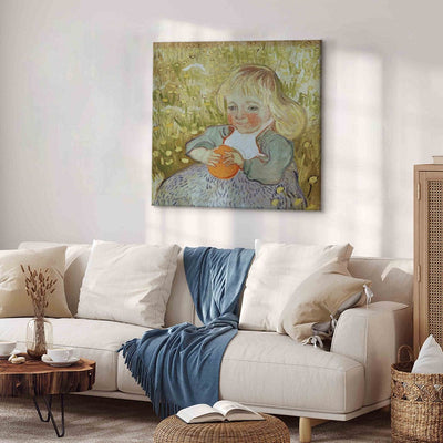 Reproduction of painting (Vincent van Gogh) - L'Enfant a l'Orange G Art