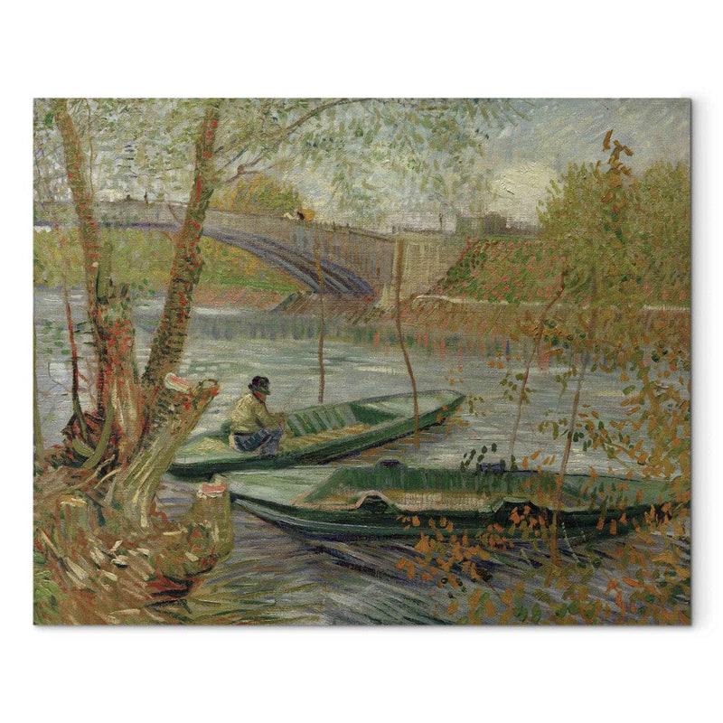 Maali reprodutseerimine (Vincent Van Gogh) - kalapüük kevadel, Pont de Clichy G kunst
