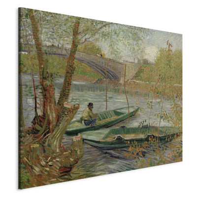 Maali reprodutseerimine (Vincent Van Gogh) - kalapüük kevadel, Pont de Clichy G kunst