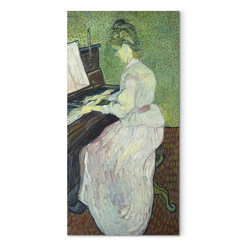 Reproduction of painting (Vincent van Gogh) - Marguerite Gachet at the piano G Art