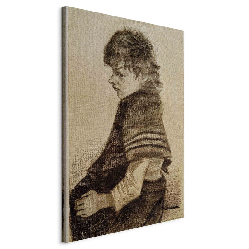 Рисование воспроизводство (Винсент Ван Гог) - Девушка со шарфом G Art