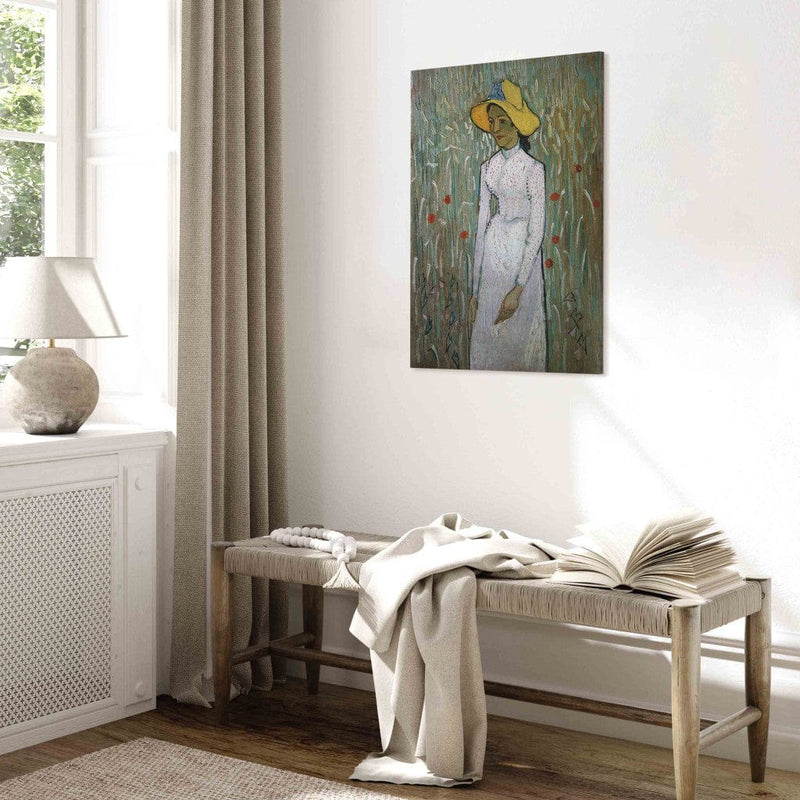 Воспроизведение живописи (Винсент Ван Гог) - Девушка в белом наряде G Art