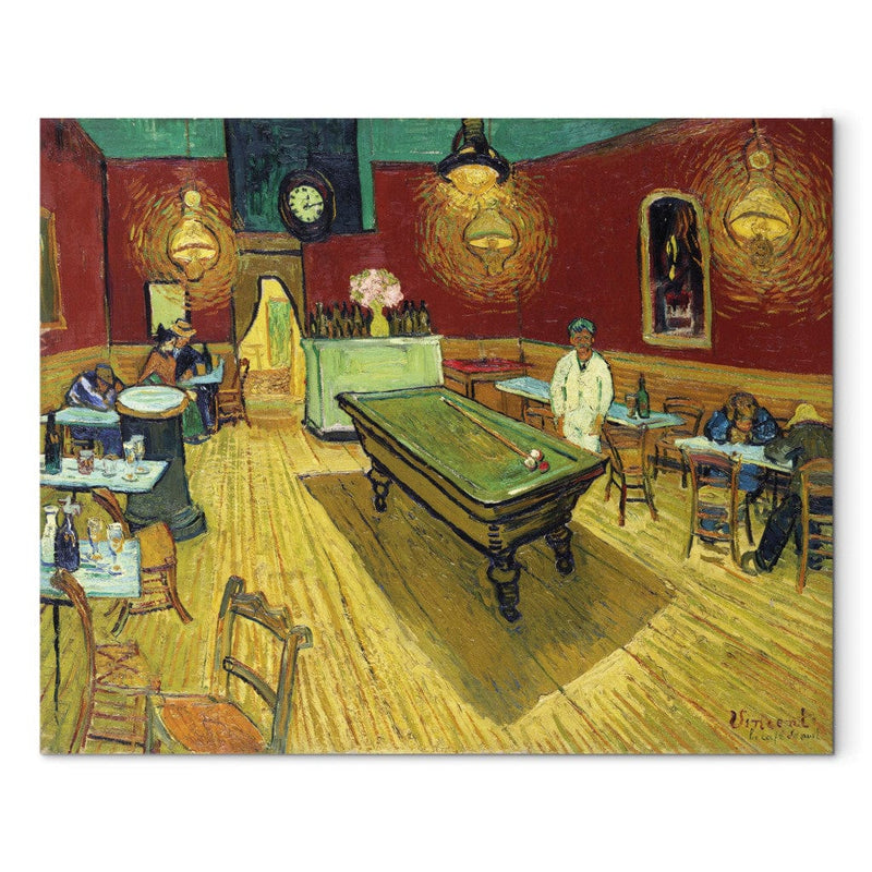 Maalauksen lisääntyminen (Vincent Van Gogh) - Yökahvila G Art