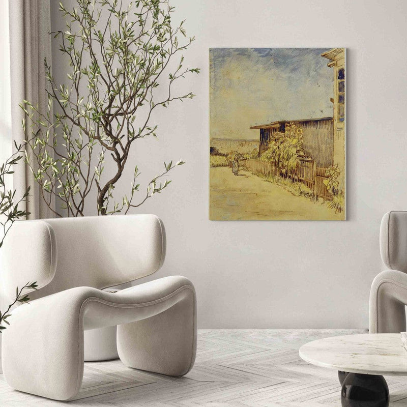 Воспроизведение живописи (Винсент Ван Гог) - сарай с подсолнухами G Art