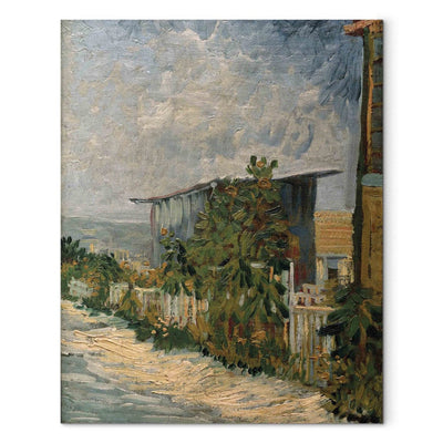 Воспроизведение живописи (Винсент Ван Гог) - навес в Монмартре G Art