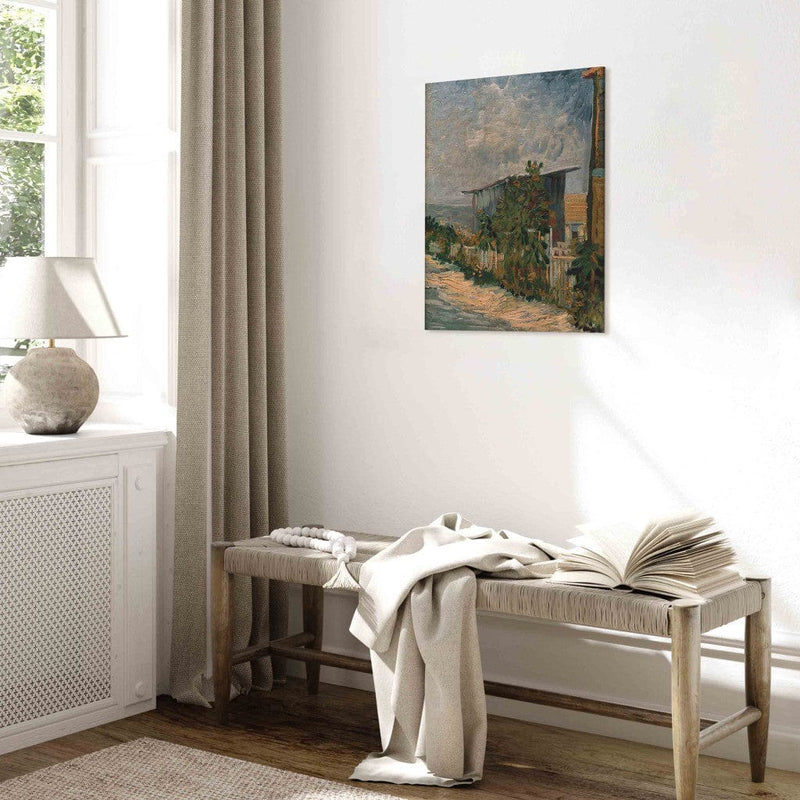 Gleznas reprodukcija (Vinsents van Gogs) - Nojume Monmartrā G ART