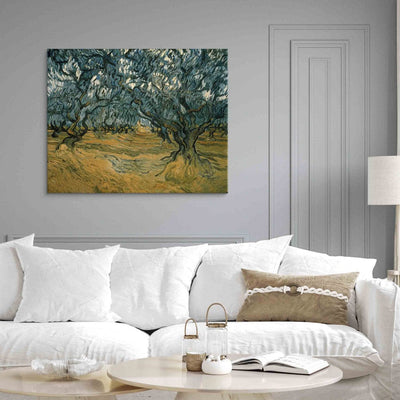 Maalauksen lisääntyminen (Vincent Van Gogh) - Oliivipuut G Art
