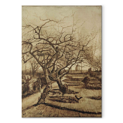 Gleznas reprodukcija (Vinsents van Gogs) - Pagasta dārzs Nuenēnā G ART