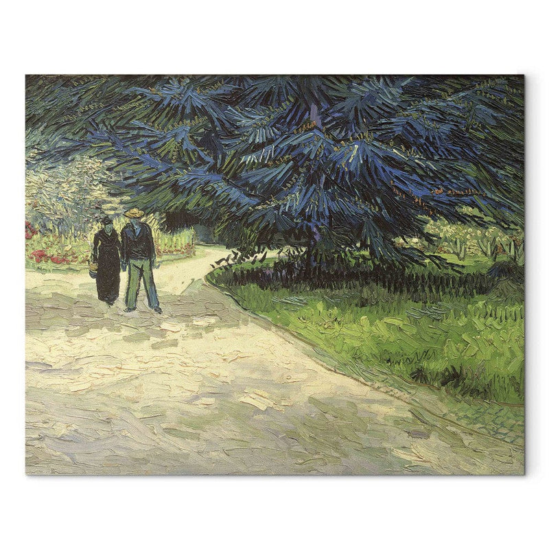 Воспроизведение живописи (Винсент Ван Гог) - пара в парке, Арла Г искусство