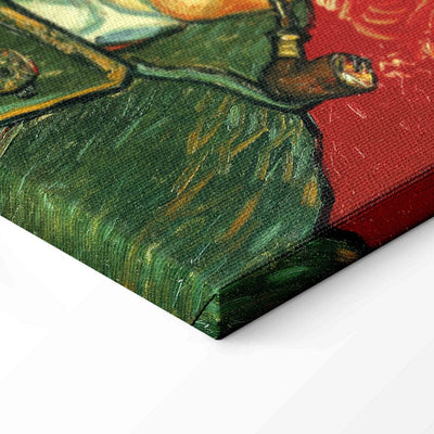 Воспроизведение живописи (Винсент Ван Гог) - Самоно -картр с меховой шляпой G Art