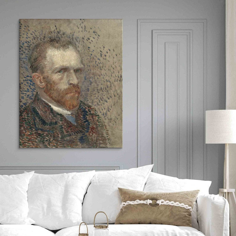 Maalauksen lisääntyminen (Vincent Van Gogh) - Self -Portrait III G Art
