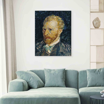 Reproduction of painting (Vincent van Gogh) - Self -portrait IV G Art