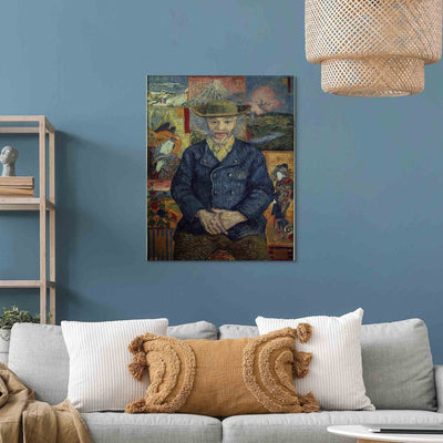Maalauksen lisääntyminen (Vincent Van Gogh) - Pere Tanguy Portrait III G -taide