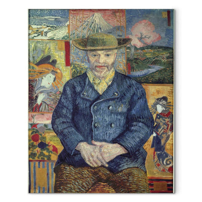 Tapybos atkūrimas (Vincentas Van Gogas) - „Pere Tanguy Portrait III G“ menas