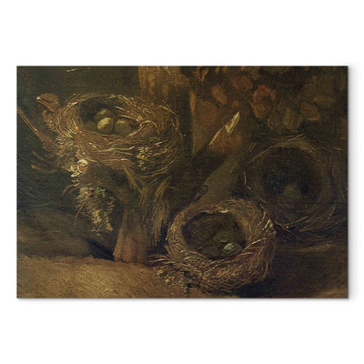 Воспроизведение живописи (Винсент Ван Гог) - птичье гнездо G Искусство
