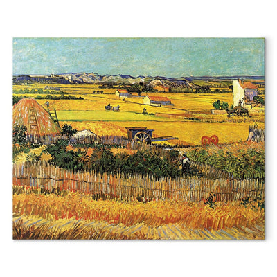 Maalauksen lisääntyminen (Vincent Van Gogh) - Harvest II G Art