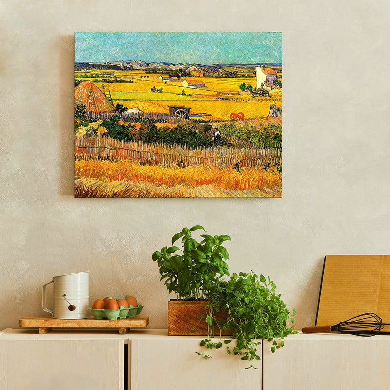 Воспроизведение живописи (Винсент Ван Гог) - урожай II G Art