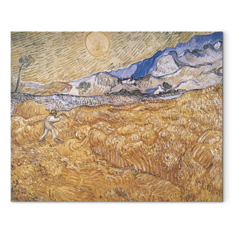 Reproduction of painting (Vincent van Gogh) - Harvesting Workshop G Art
