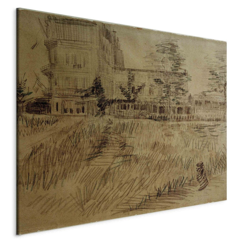 Воспроизведение живописи (Винсент Ван Гог) - ресторан De la Sirene в Assnese II G Art