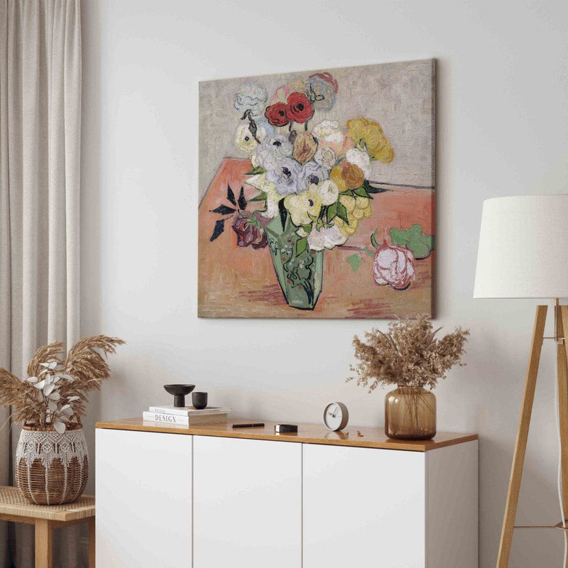 Воспроизведение живописи (Винсент Ван Гог) - Розы и Анемоны G Art