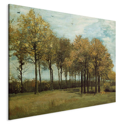 Tapybos atkūrimas (Vincentas Van Gogas) - rudens peizažas G menas
