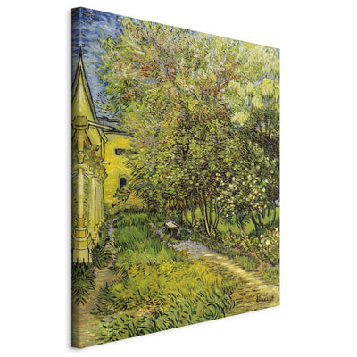 Reproduction of painting (Vincent van Gogh) - Saint -Paul Hospital Garden G Art