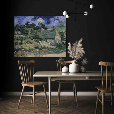 Воспроизведение живописи (Винсент Ван Гог) - Соломенная дом G Искусство