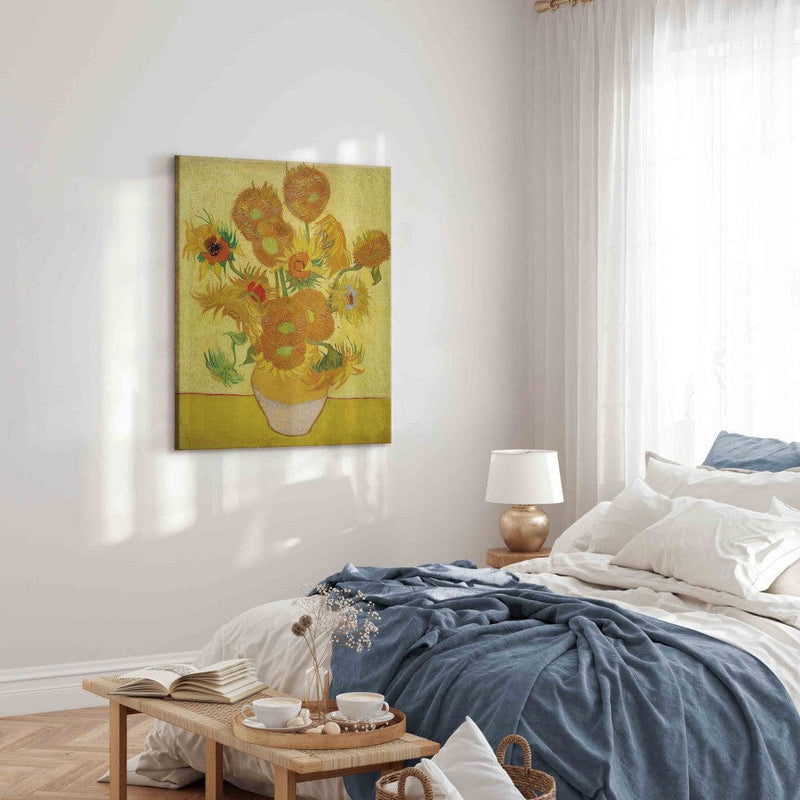 Maalauksen lisääntyminen (Vincent Van Gogh) - Auringonkukka G -taide