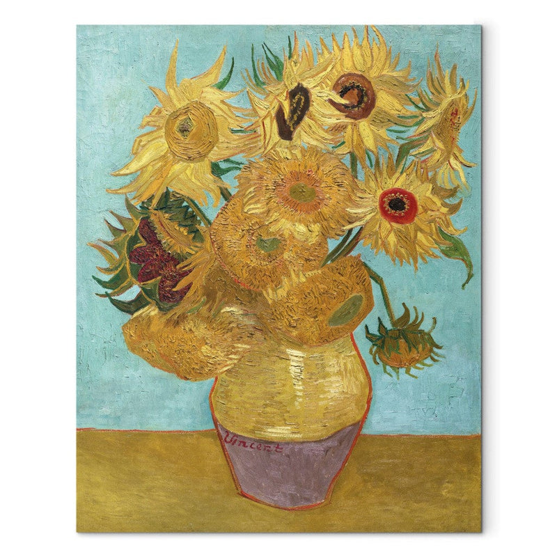 Maalauksen lisääntyminen (Vincent Van Gogh) - Sunflowers II G Art