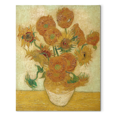 Maalauksen lisääntyminen (Vincent Van Gogh) - Sunflower III G Art