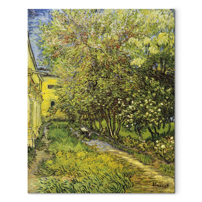 Maalauksen lisääntyminen (Vincent Van Gogh) - Sen Paulin sairaalan puutarha G Art