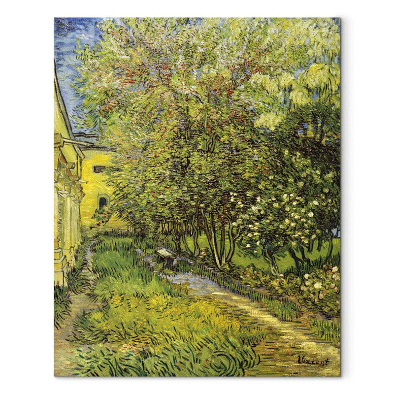 Maalauksen lisääntyminen (Vincent Van Gogh) - Sen Paulin sairaalan puutarha G Art