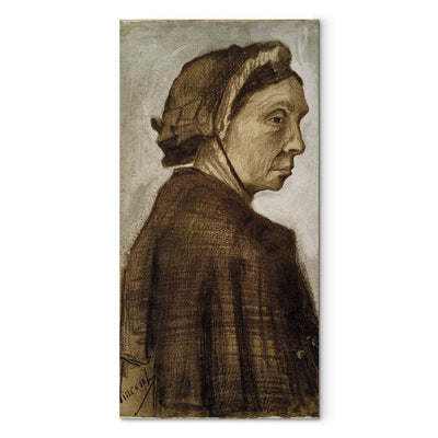 Воспроизведение живописи (Винсент Ван Гог) - Женская голова II G Art