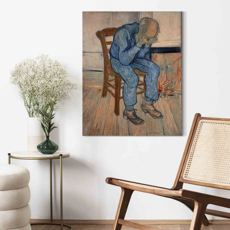 Воспроизведение живописи (Винсент Ван Гог) - грустный старик G Art