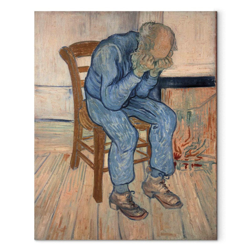 Maali reprodutseerimine (Vincent Van Gogh) - kurb vanamees G kunst
