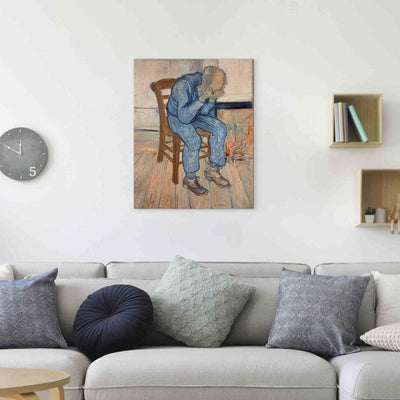 Воспроизведение живописи (Винсент Ван Гог) - грустный старик G Art