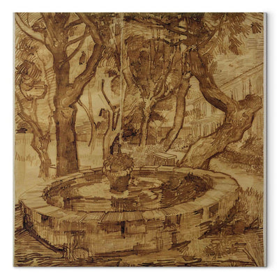 Tapybos atkūrimas (Vincentas Van Gogas) - fontanas „Garden G“ mene