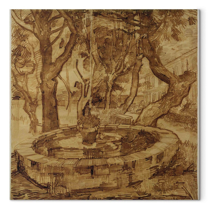 Tapybos atkūrimas (Vincentas Van Gogas) - fontanas „Garden G“ mene