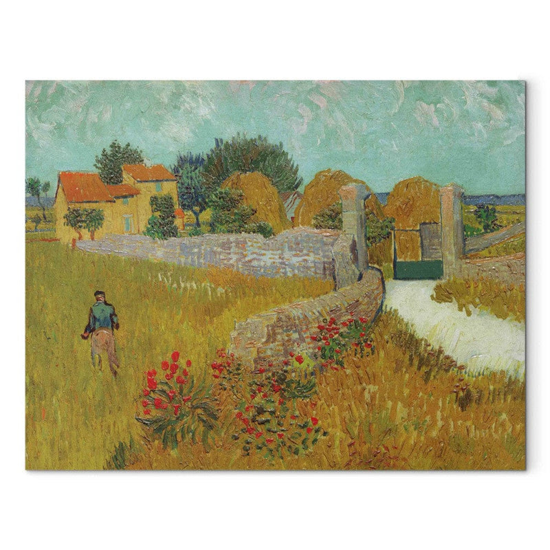 Maalauksen lisääntyminen (Vincent Van Gogh) - ja Mas de Provence G Art