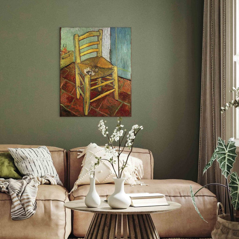 Reproduction of painting (Vincent van Gogh) - Vincent chair g Art