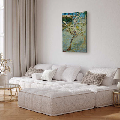 Распродукция живописи (Винсент Ван Гог) - Цветущее грушевое дерево G Искусство
