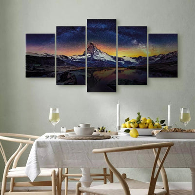 Kanva ar kalniem - moderns Matterhorn, (x 5), 150297 - nopirkt G-ART