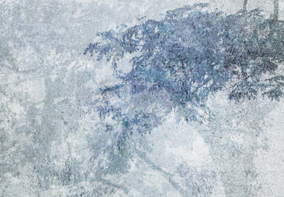 Glezna, glezna ar dabu - ainava zilos un pelēkos toņos, 151778 G-ART