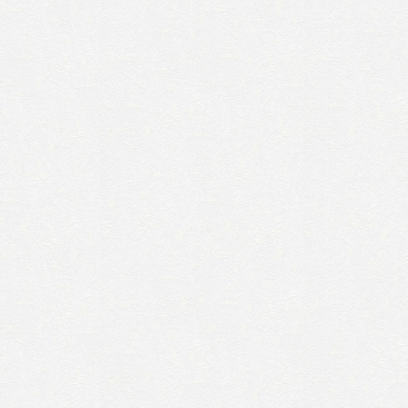 Krāsojamas tapetes tīri baltā krāsā ar ģipša struktūru, 745616, (0.53x10m), PRO AS Creation