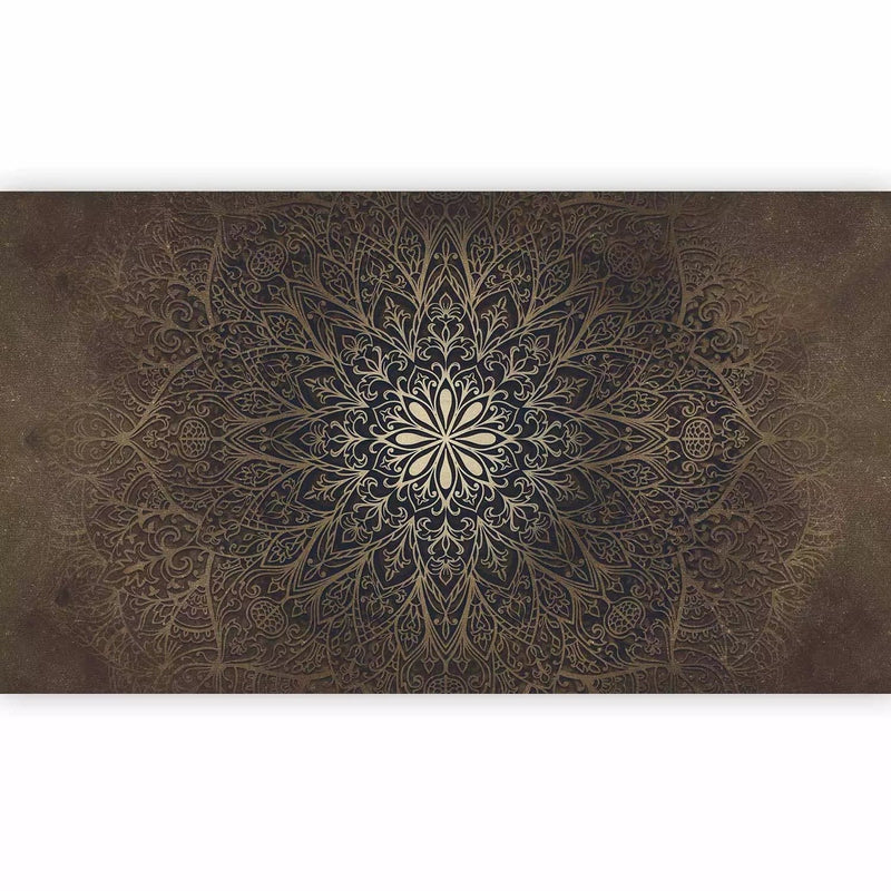 Lielformāta fototapetes - Mandala, tumšas krāsas, 500x280 cm G-ART