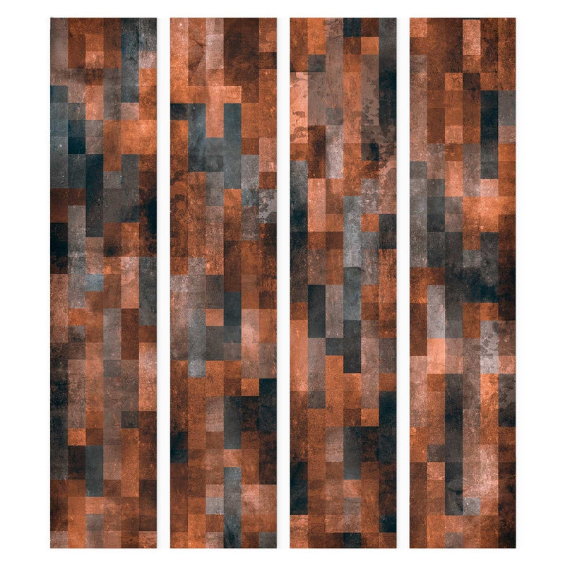 Tapetes ar abstrakta rakstu brūnā krāsā - Oktobra vakars, 89135 G ART