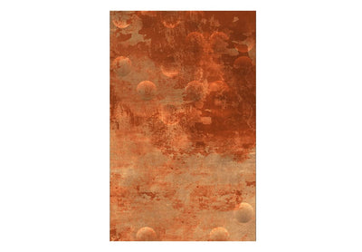 Tapetes ar abstrakta rakstu - Burbuļi rūsas krāsā, 89142 G ART