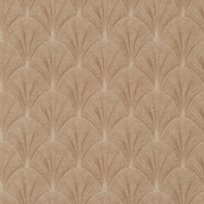 Wallpaper with ArtDeco ornament in gold color, 3771212 Tapetenshop.lv