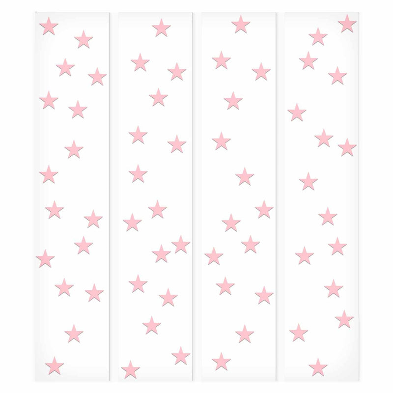 Tapetes bērnu istabai ar rozā zvaigznēm, 89647 G ART