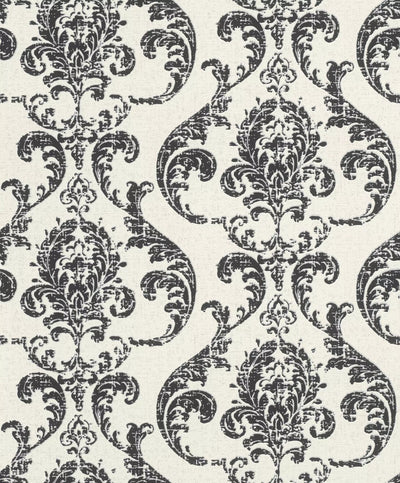 Wallpaper Rasch with elegant ornament, black and white, 315608 rasch